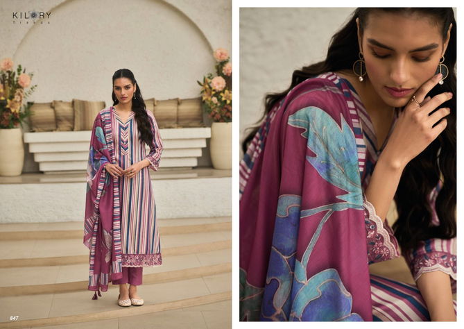 Summer Garden By Kilory Jam Cotton Dress Material Wholesale Market In Surat